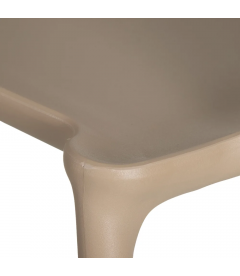 Lot de 4 chaises Bøjle Beige Lot de 4 chaises Bøjle Beige