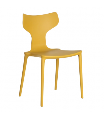 Lot de 4 Chaises Bøjle Jaune