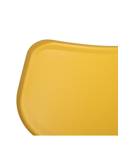 Lot de 4 Chaises Bøjle Jaune