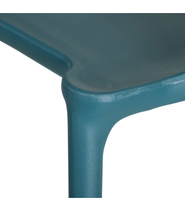 Lot de 4 Chaises Bøjle Bleu