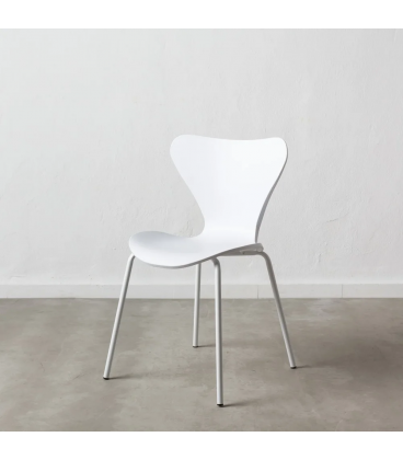 Lot de 4 Chaises Diamond Blanches