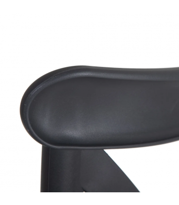 Lot de 4 Chaises Bistrot Gris Foncé