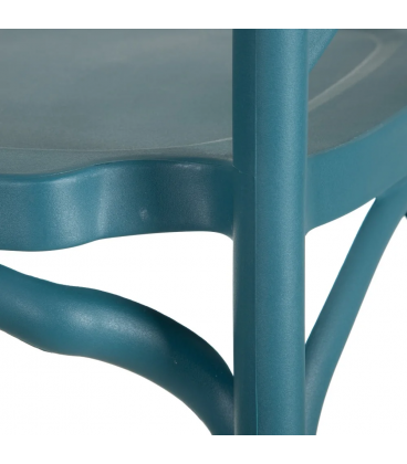 Lot de 4 Chaises Bistrot Bleu