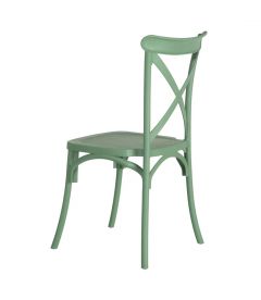 Lot de 4 Chaises Bistrot Vert Lot de 4 Chaises Bistrot Vert