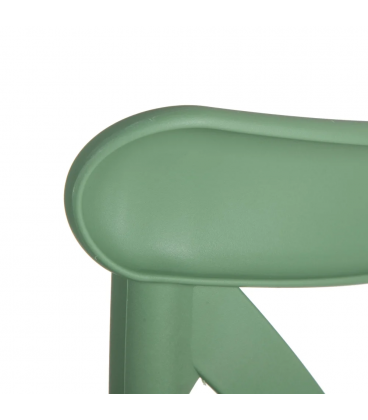 Lot de 4 Chaises Bistrot Vert