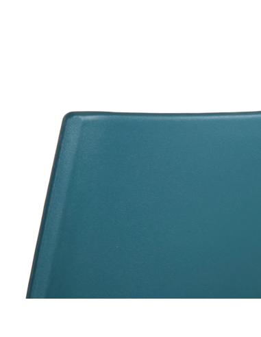 Lot de 4 Chaises Galaxy Empilables Bleu