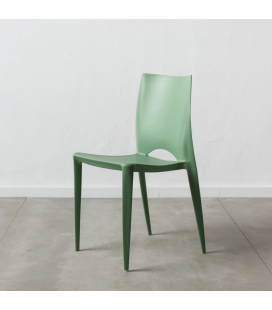 Lot de 4 Chaises Galaxy Empilables Vert 2