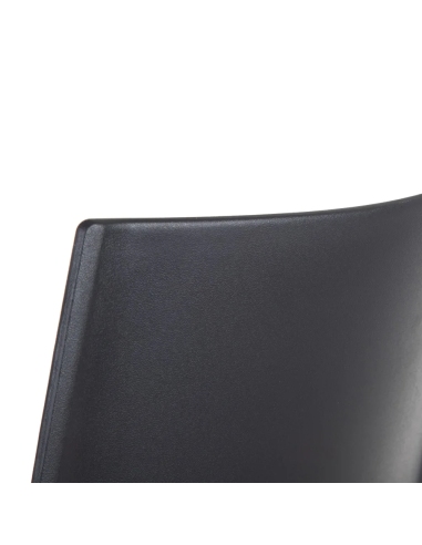 Lot de 4 Chaises Galaxy Empilables Gris Foncé