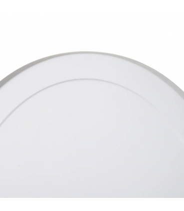 Lot de 4 Chaises Médaillon Empilables Blanc