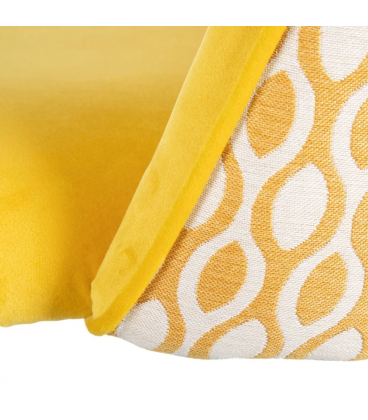 Chaise Curva Jaune Ocre