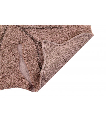 Tapis Monstera Nude Coton 120/180 cm Lavable en Machine