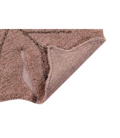 Tapis Monstera Nude Coton 120/180 cm Lavable en Machine