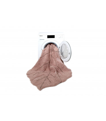 Tapis Monstera Nude Coton 120/180 cm Lavable en Machine