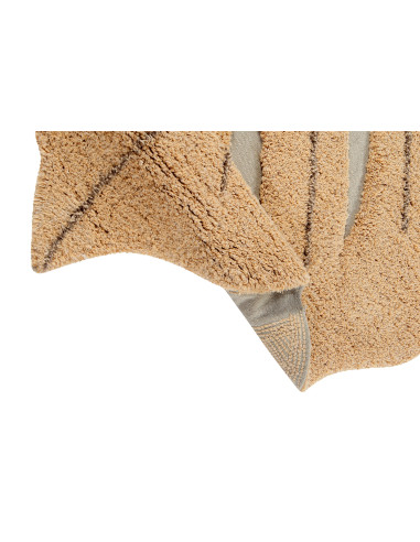 Tapis Monstera Honey Coton 120/180 cm Lavable en Machine