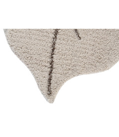 Tapis Monstera Natural Coton 120/180 cm Lavable en Machine