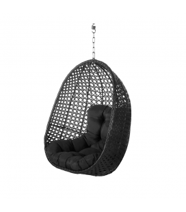 Fauteuil Dido Oeuf Suspendu Noir - Outdoor