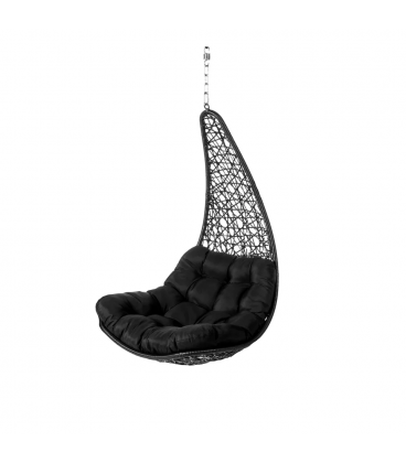 Fauteuil Dido Suspendu Noir - Outdoor