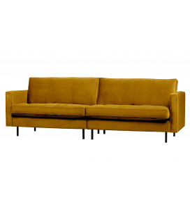 Canapé Rodéo Classic 3 Places XL Velvet Ocre MatelasséWOOOD by De Eekhoorn 2