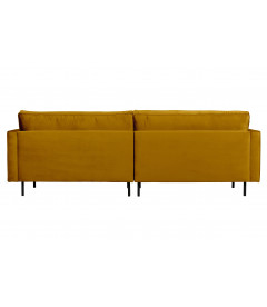 Canapé Rodéo Classic 3 Places XL Velvet Ocre Matelassé