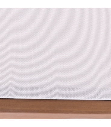 Fauteuil Nina Acacia Massif Blanc
