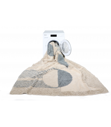 Tapis Laine Sun Rays 170 / 240 cm Lavable en Machine