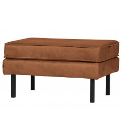 Banc Rodeo Cuir Recyclé CognacWOOOD by De Eekhoorn Banc Rodeo Cuir Recyclé CognacWOOOD by De Eekhoorn