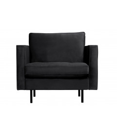 Fauteuil Rodéo Classic Velvet Anthracite MatelasséWOOOD by De Eekhoorn Fauteuil Rodéo Classic Velvet Anthracite MatelasséWOOOD by De Eekhoorn
