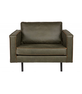 Fauteuil Rodéo Cuir Recyé Army