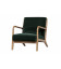 Fauteuil Mark Velours Vert