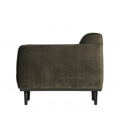 Fauteuil Statement Velours Vert ChaudWOOOD by De Eekhoorn Fauteuil Statement Velours Vert ChaudWOOOD by De Eekhoorn