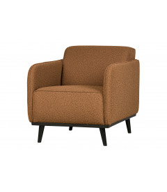 Fauteuil Statement Tissu Bouclé ButterWOOOD by De Eekhoorn Fauteuil Statement Tissu Bouclé ButterWOOOD by De Eekhoorn