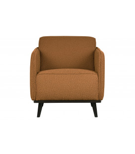 Fauteuil Statement Tissu Bouclé ButterWOOOD by De Eekhoorn