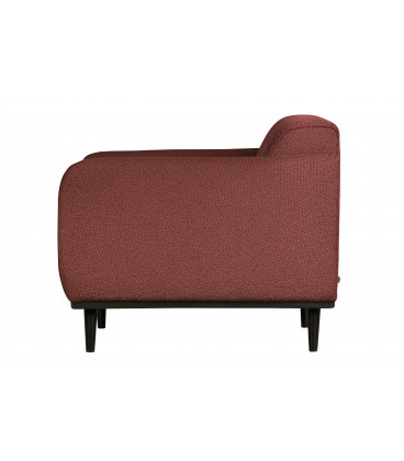Fauteuil Statement Tissu Bouclé ChestnutWOOOD by De Eekhoorn