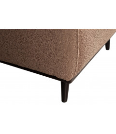 Fauteuil Statement Tissu Bouclé NougatWOOOD by De Eekhoorn Fauteuil Statement Tissu Bouclé NougatWOOOD by De Eekhoorn