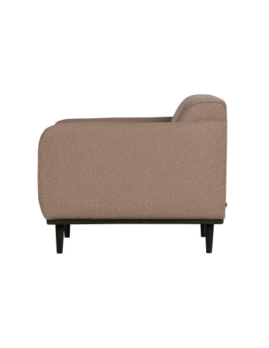 Fauteuil Statement Tissu Bouclé NougatWOOOD by De Eekhoorn