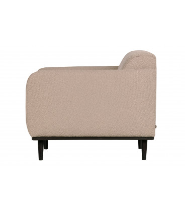 Fauteuil Statement Tissu Bouclé BeigeWOOOD by De Eekhoorn