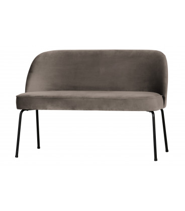 Banquette de Table 2 Places Vogue Velours NougatWOOOD by De Eekhoorn