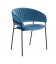Lot de 2 Chaises Formato Bleu
