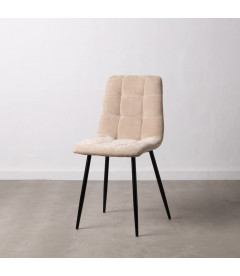 Set de 4 Chaises Manta P38 Beige Nuageux