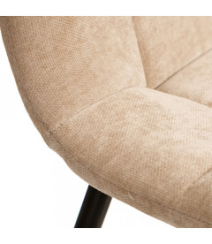 Set de 4 Chaises Manta P38 Beige Nuageux