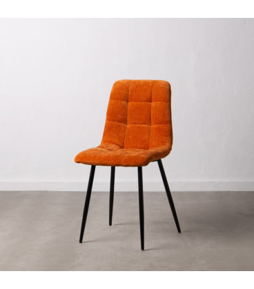 Set de 4 Chaises Manta P38 Orange Nuageux