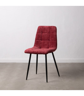 Set de 4 Chaises Manta P38 Bordeaux Nuageux 2