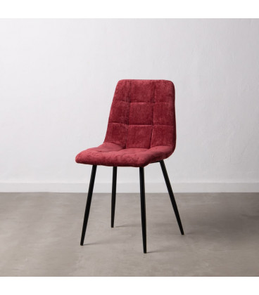 Set de 4 Chaises Manta P38 Bordeaux Nuageux