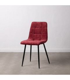 Set de 4 Chaises Manta P38 Bordeaux Nuageux Set de 4 Chaises Manta P38 Bordeaux Nuageux