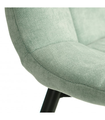 Set de 4 Chaises Manta P38 Bleu Clair Nuageux