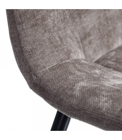 Set de 4 Chaises Manta P38 Gris Nuageux Set de 4 Chaises Manta P38 Gris Nuageux