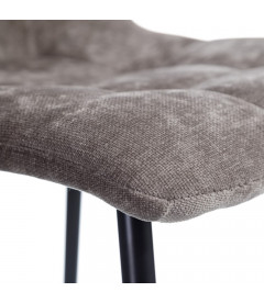 Set de 4 Chaises Manta P38 Gris Nuageux Set de 4 Chaises Manta P38 Gris Nuageux