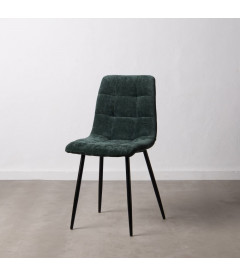 Set de 4 Chaises Manta P38 Vert Foncé Nuageux Set de 4 Chaises Manta P38 Vert Foncé Nuageux