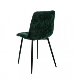 Set de 4 Chaises Manta P38 Vert Foncé Nuageux Set de 4 Chaises Manta P38 Vert Foncé Nuageux