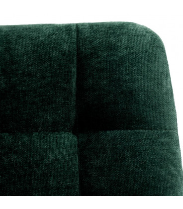 Set de 4 Chaises Manta P38 Vert Foncé Nuageux